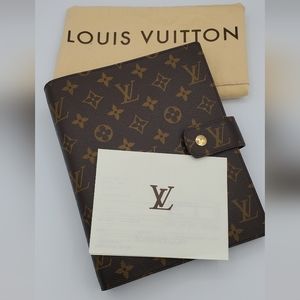 Louis Vuitton Agenda GM RARE